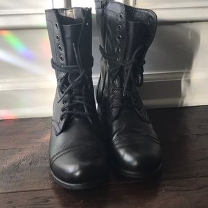 Steve Madden Combat Boots